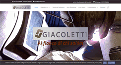 Desktop Screenshot of giacoletti.net